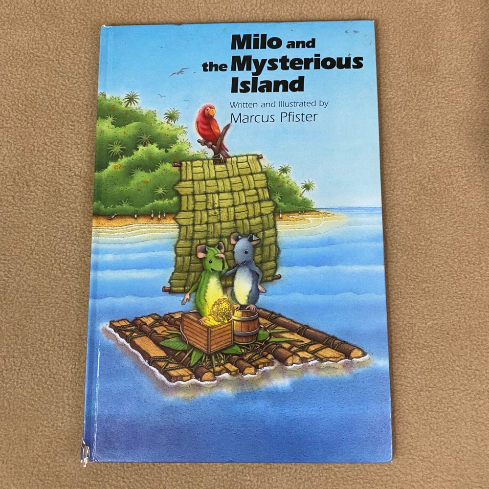 Milo and the Mysterious Island Kids Hardcover Book by Marcus Pfister GUC *FLAW